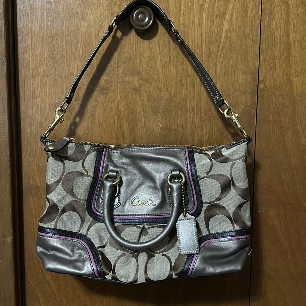 Coach Signature Ashley Satchel E1271-F17447